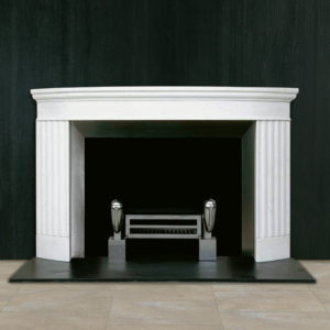 doric fireplace, solid fuel fireplace, woodburner fireplace, electric fireplace, gas fireplace, custom made fireplace, made to measure fireplace, timeless fireplace, classical fireplace, limestone fireplace, marble fireplace, travertine stone fireplace, designer fireplace, Samuel Goddard fireplace, Temple of Hephaestus