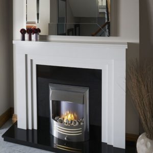 gemma marble fireplace, made to measure fireplace, marble fireplace, custom made fireplace, solid fuel fireplace, gas fireplace, electric fireplace, roma beige marble fireplace, roma white marble fireplace
