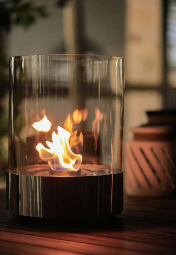 Simple Tabletop Bioethanol Fire 7