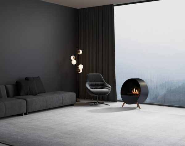 Bubble Wall Bioethanol Fire 3