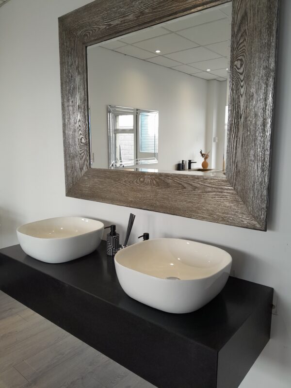 Bathroom Vanity Unit - Black Honed Granite