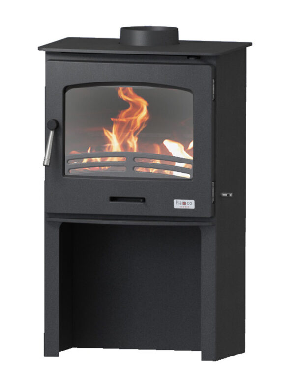 Hamco Stoves Oslo Panoramic Logstore Woodburning Stove